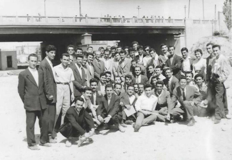 Our all male (well, almost) Engineering class